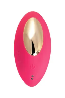 Jos Pimpit vakuum-talasna stimulacija gaćica, silikon, ružičasta, 9 cm