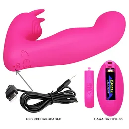 Pretti Love Vibrator sa vaginalnim i klitoralnim stimulacijama
