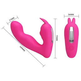 Pretti Love Vibrator sa vaginalnim i klitoralnim stimulacijama