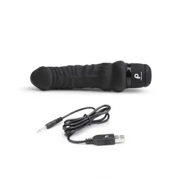 Mali masažer 6  Realistic Vibrator Crna