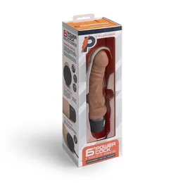 Mali masažer 6  Realistic Vibrator Moka