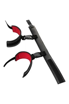 Ogrlica sa lisice TOYFA Theatre, PVC, crna, 44 cm