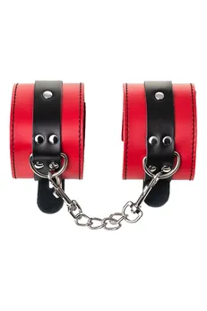 Okovi Toifa teatra na noge, koža, crvena, 28 cm