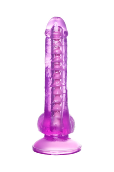 Realistični dildo a-Tois bi TOIFA Celiam, TPE, ljubičasta, 20,5 cm