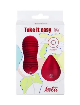 Vibracione kuglice sa cirkulacijom na upravljaču Take It Easi Rai Vine Red 9021-12lola