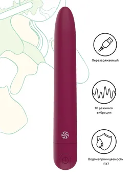 Take It Easi Haze Vine Red punjivi vibrator