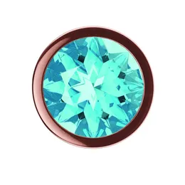 Analni čep Diamond Topaz Shine L ružičasto zlato 4026-02lola