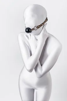 Geg Anonimo #0302, ABS plastika, Crna, 64 cm