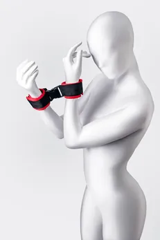 Anonimo lisice #0106, velur, crvene, 24 cm