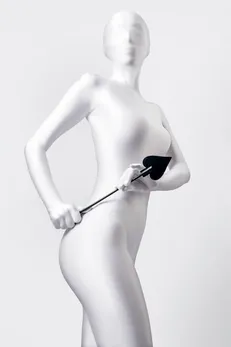 Stack Anonimo #0007, PU koža, crna, 36 cm