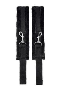 Remen za zaključavanje Anonimo #0701 sa jastukom, velur, Crna, 127 cm