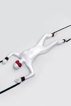 Anonimo band set #0705, poliester, crvena