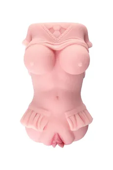 Masturbator realan TOYFA Juicy pussy Little flower, TPE, telesni, 11,5 cm