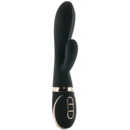 Crni vibrator-zec Dual Stim Rabbit vibrator