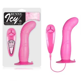 Ružičasti vibrator za Bunni Ici G-tačku .