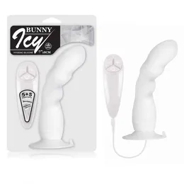 Beli vibrator za Bunni Ici G-tačku .