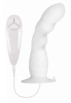 Beli vibrator za Bunni Ici G-tačku .