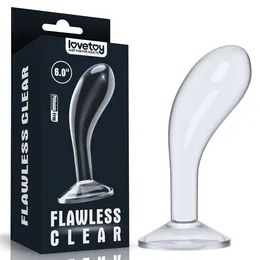 Prozirni stimulator prostate Flavless Clear prostate plug - 15 cm.