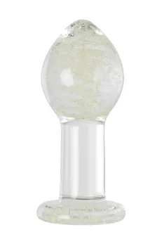 Prozračna, svetleća u mraku analna utulka 6,5 sm.