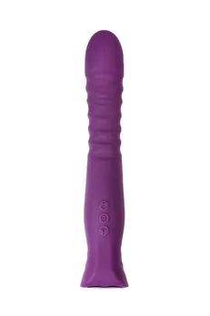 Vibrator Flovetta by Toyfa LUPIN, silikonski, ljubičasta, 22 cm