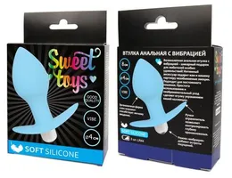 Analna čaura sa vibracijom l 80 mm d 40 mm, plava art boja. ST-40169-12