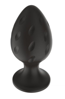 Silikonski Analni čep crni M (6.7*3.5 cm) 3304-02