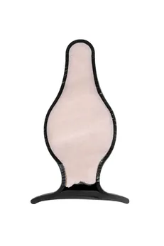 Analna glavčina Erotist Spade M, silexpan, Crna, 10 cm
