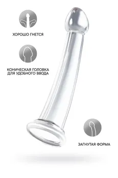 Nerealni Dildo Jelli Dildo XL Toifa Basic, TPE, transparentan, 22 cm