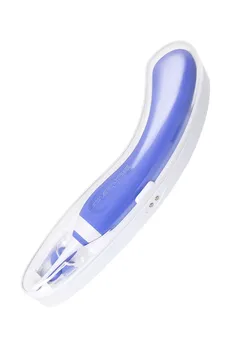 Lovense Hiphi Vibrator sa klitorisnim stimulatorom, silikon, ljubičasta, 21,6 cm