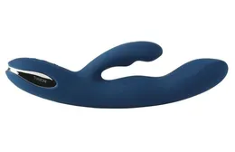 Ailin Dark Blue vibracioni stimulator sa ugrađenom baterijom