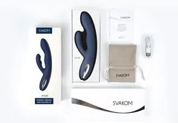 Ailin Dark Blue vibracioni stimulator sa ugrađenom baterijom