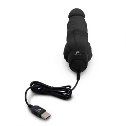 Realistični crni vibrator sa klitorisnim stimulatorom 7  Realistic Vibrator