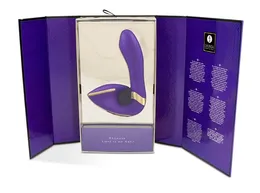 Soio vibracioni stimulator za klitoris i G zonu sa dva nezavisna motora, ljubičasta