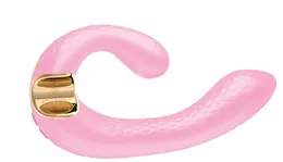 Miio Flexibilni vibracioni stimulator za klitoris i G zonu sa dva motora, roze