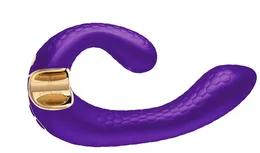 Miio Flexibilni vibracioni stimulator za klitoris i G zonu sa dva motora, ljubičasta