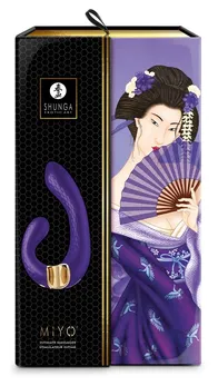 Miio Flexibilni vibracioni stimulator za klitoris i G zonu sa dva motora, ljubičasta