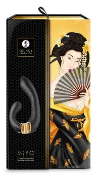 Miio Flexibilni vibracioni stimulator za klitoris i G zonu sa dva motora, crni