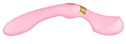 Ružičasti dvostrani vibracioni stimulator Zoa .