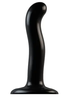 Crni dildo-dodatak Strap-on - me P G spot Dildo size s-16,4 cm.