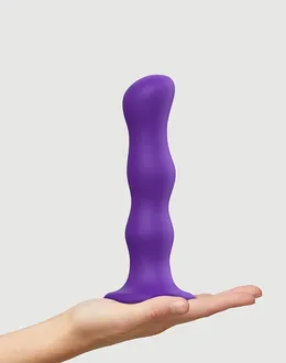 Strap-on-me Dildo Geisha Ball Purple XL Dildo, 19 cm