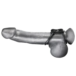 Dvostruki erekcioni prsten za penis i skrotum