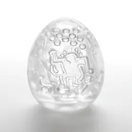 TENGA&amp;Keith Haring Egg Masturbator jaje Dance