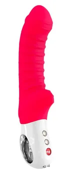 Fun Factori Tiger Vibrator, silikon, crvena, 23 cm