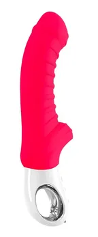 Fun Factori Tiger Vibrator, silikon, crvena, 23 cm
