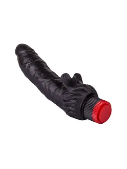 Vibrator realista u laminatecvet Crna