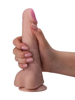 Dildo na usisnoj čaši u laminatu, l 180 mm d 35 mm art. 818300