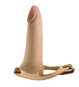 Šuplji falloprotez sa remenima 18 cm.