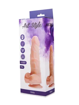 Dildo na usisnoj čaši Art-Stile №32