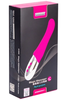 Snažan pulsirajući masažer lila MC