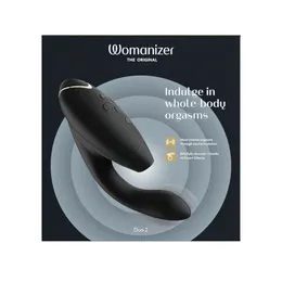 Beskontaktni stimulator klitorisa Vomanizer Duo 2 crna